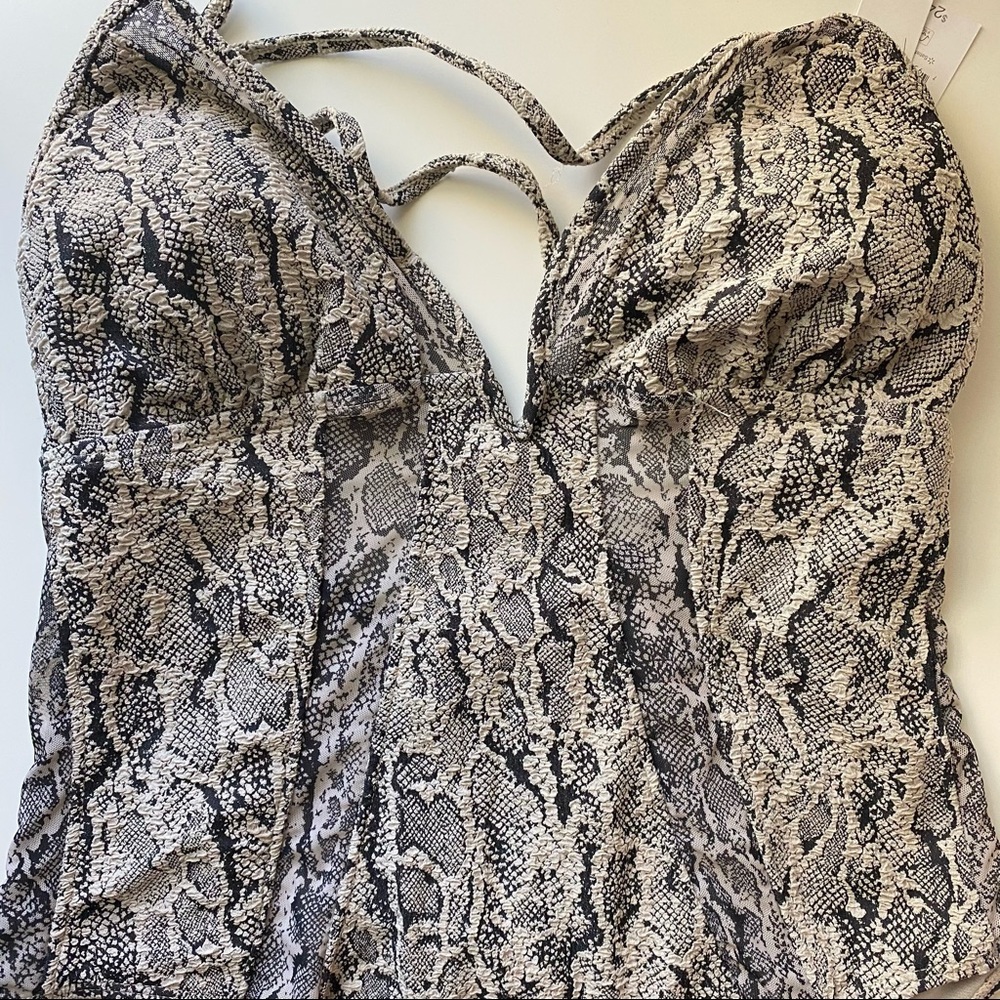 Snakeskin Swimsuit